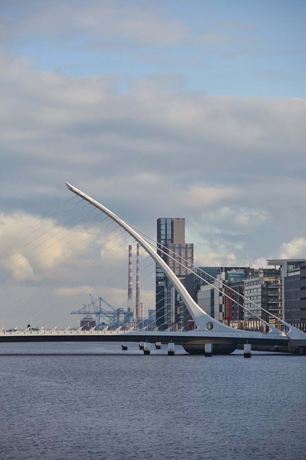 <p>Samuel Beckett Bridge &copy; Shantanu Starick</p>