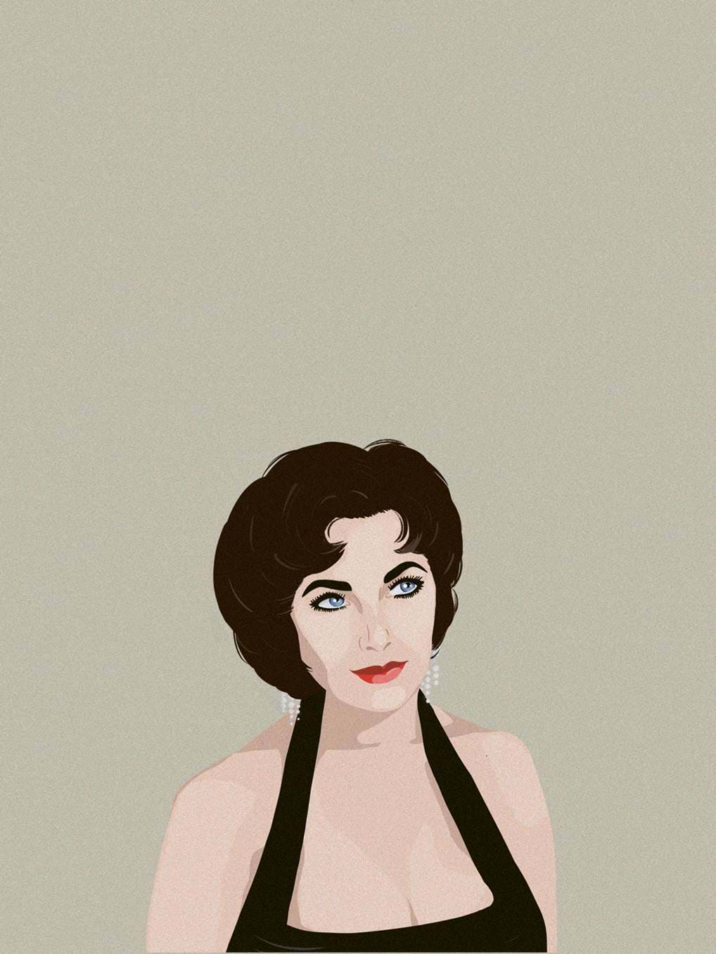 <p>Elizabeth Taylor </p>