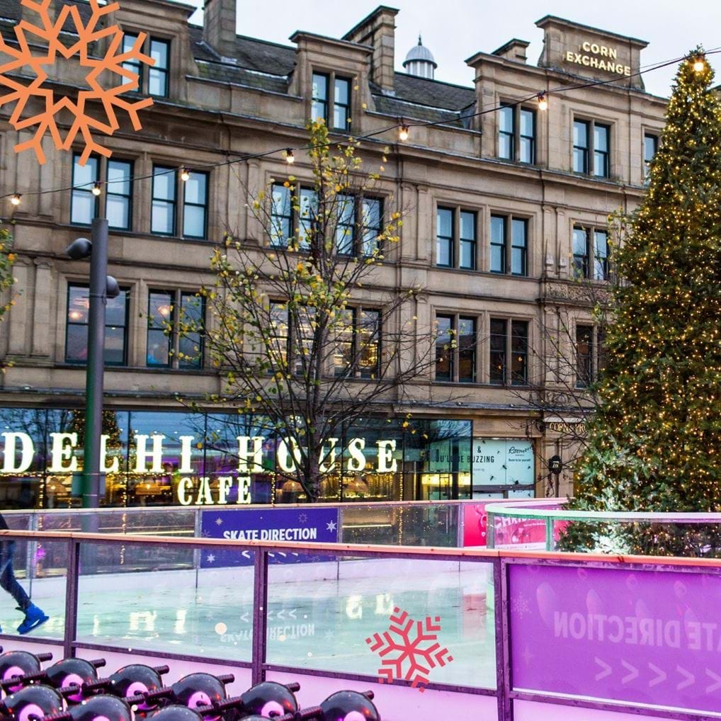 <p><a href="https://www.instagram.com/p/CxP6OhiMTr3/" rel="noopener noreferrer" target="_blank">@skatemanchesterice</a> - Make a day of it! ✨ Explore the flavours of the world at The Corn Exchange, crack an escape room, play a spot of indoor cricket and finish up with a skate in one of the city’s most beautiful open spaces. </p>