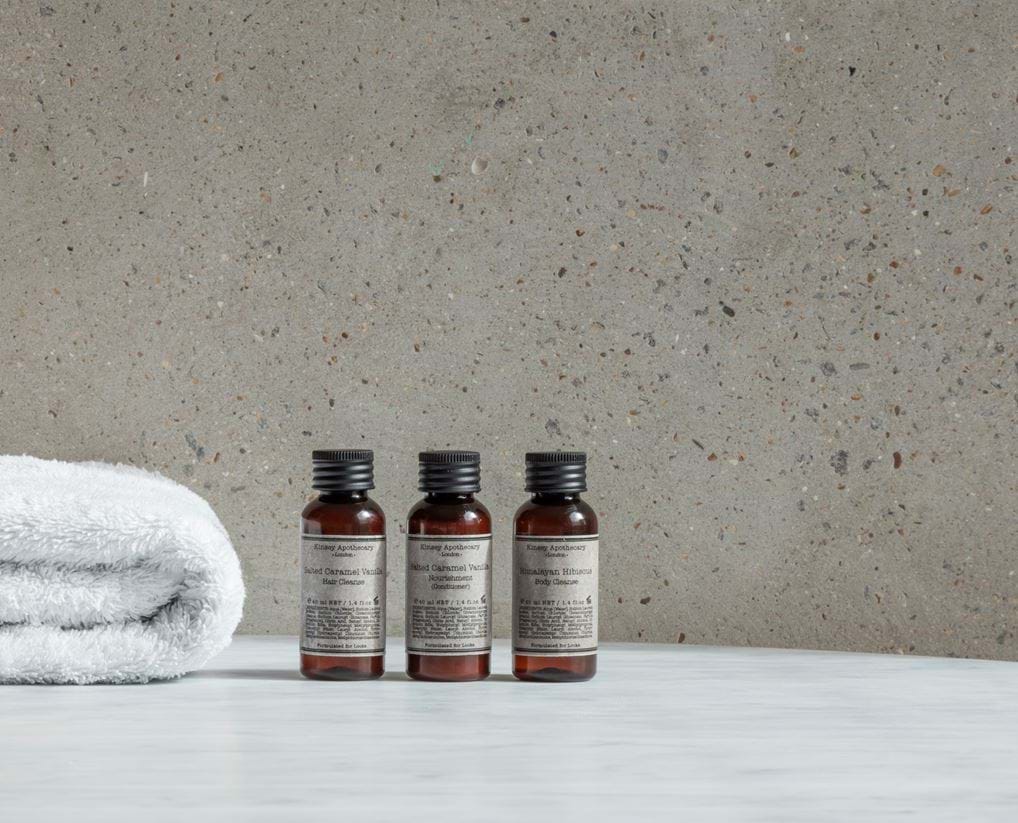 <p>Kinsey Apothecary toiletries.</p>