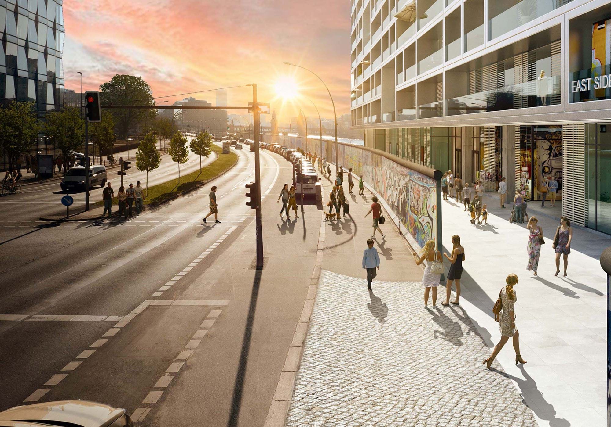 Locke at East Side Gallery, Friedrichshain | Berlin Opening Autumn 2022.