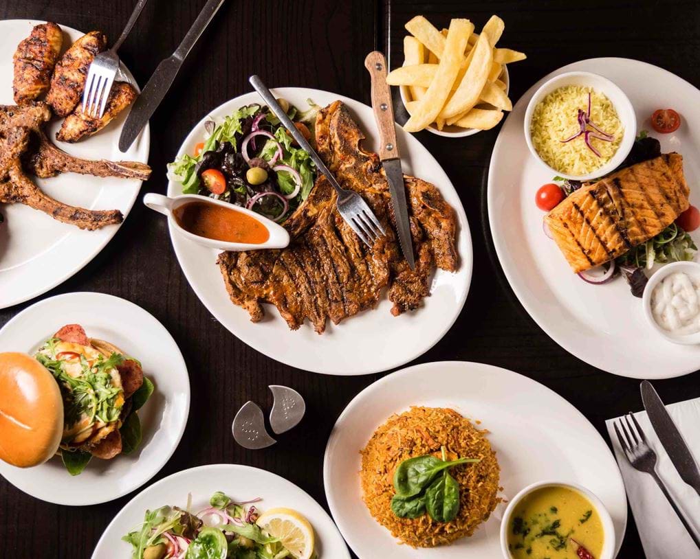 <p id="isPasted">Madina Grill, Cannon Street Road.</p>