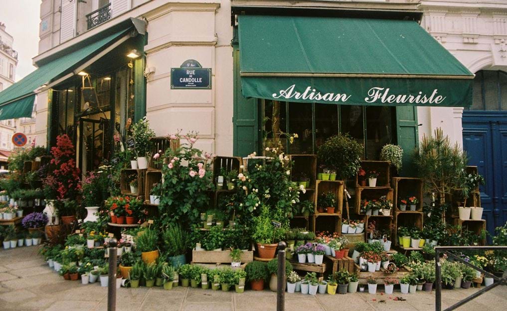 Un quartier chic de Paris.