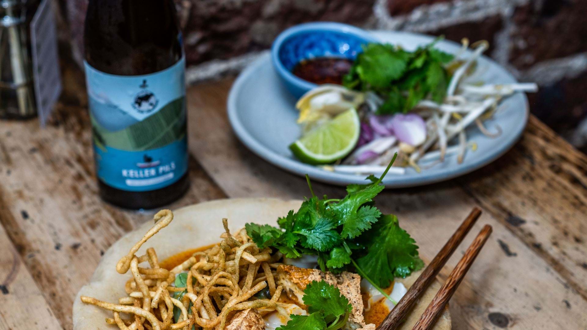 An adventurous drinks menu.