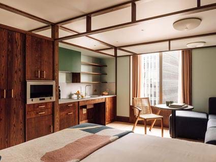 Room at Locke London Canary Wharf