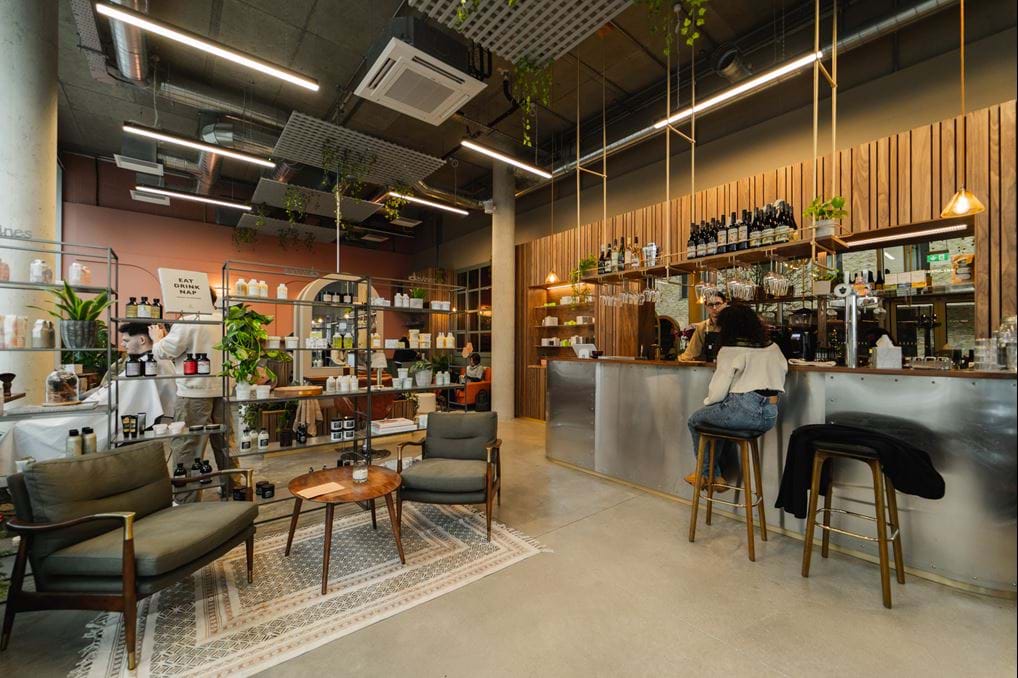 <p>Douce Cafe &amp; Salon.</p>