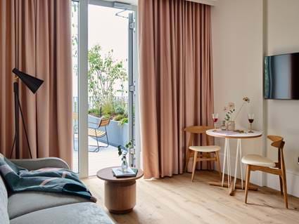 Suite avec terrasse | Turing Locke, Eddington, Cambridge | Locke
