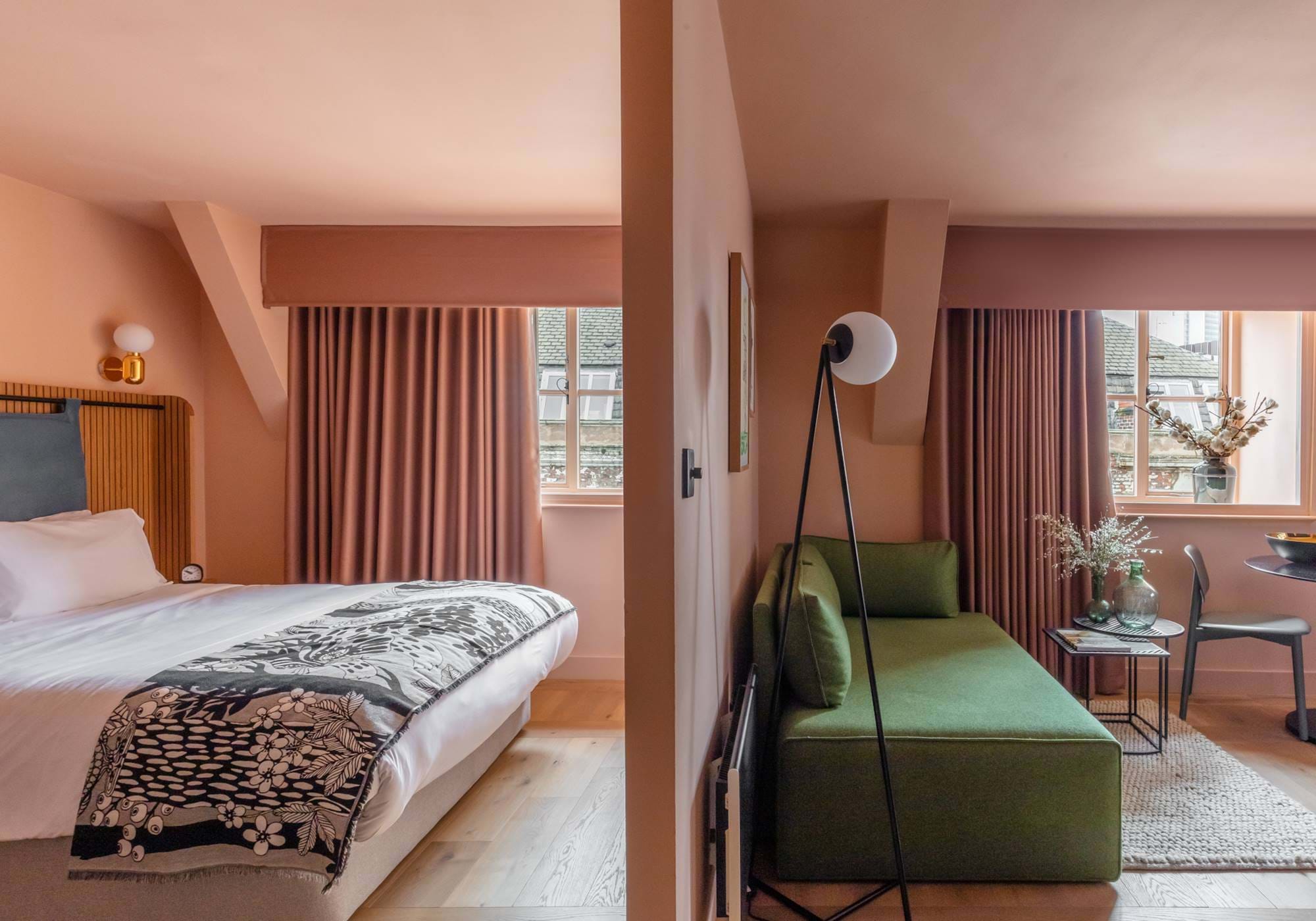 Le paysage urbain, à l’intérieur comme à l’extérieur.