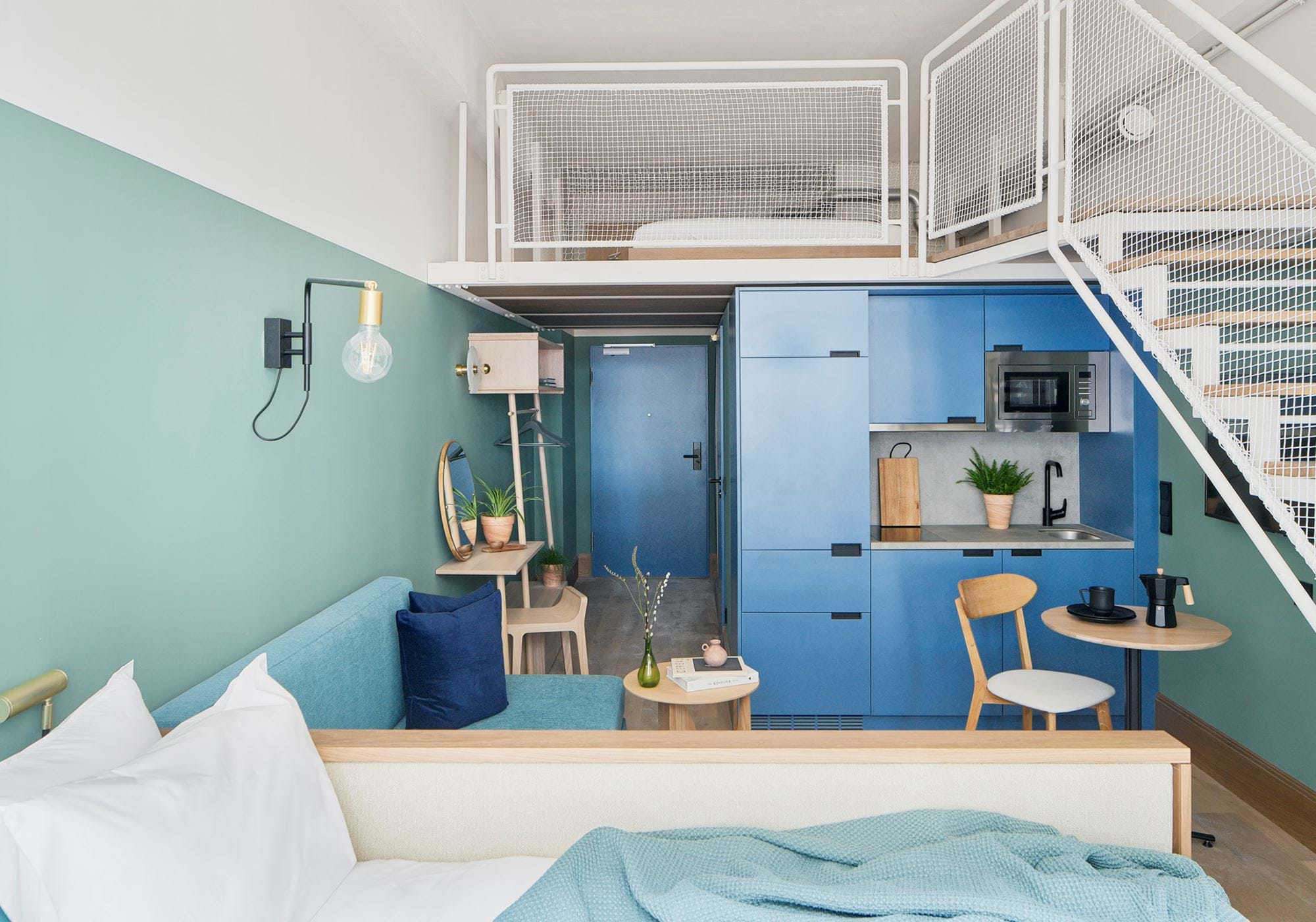 WunderLocke, Sendling, Munich: Mezzanine Studio | Design-led Aparhotels, Locke